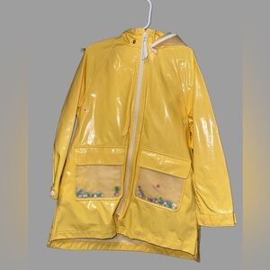 Zara Yellow Kids Raincoat
